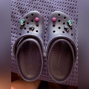 NWOT Crocs Clogs with Charms